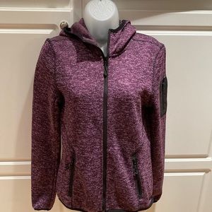 EUC Stoic Sweater Fleece hooded jacket. Size S.